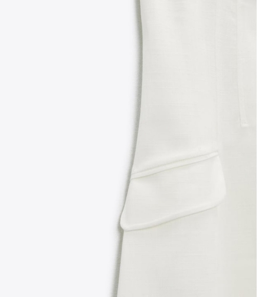 ZARA textured Midi dress Sz-M - Picture 5 of 8